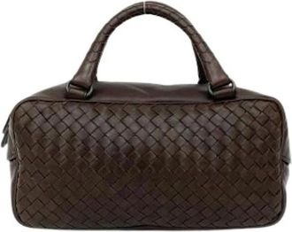 Bottega Veneta Pre-owned Handbags, female, Brown, Size: ONE SIZE Pre-owned Vintage Handbag