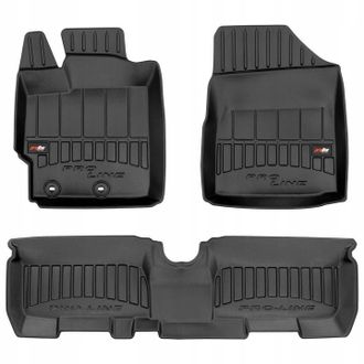 OEM Alfombras Y Felpudos De Goma Toyota Yaris 2 2005-2011 3d Trough