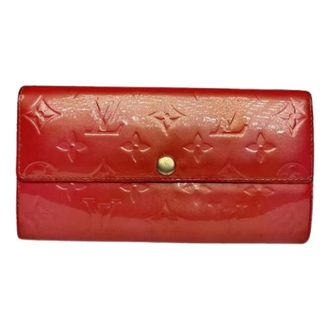 Louis Vuitton Pre-owned Wallets, female, Red, Size: ONE SIZE Pre-owned Vintage Wallet