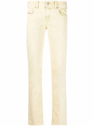 Diesel 2002 straight-leg jeans - women - Cotton/Spandex/Elastane - 25/32 - Yellow