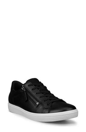 Ecco Classic Zip Sneaker in Black at Nordstrom Rack, Size 11-11.5Us / 42Eu
