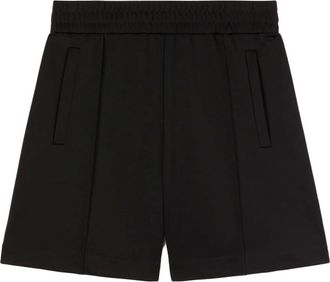 Palm Angels logo track shorts - Black