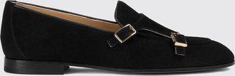 Doucal's Scarpa doppia fibbia Monk Strap in pelle scamosciata