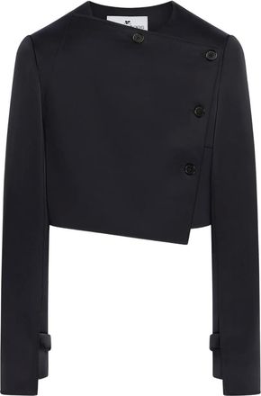 Courrèges Giacca sartoriale Oblique - Nero