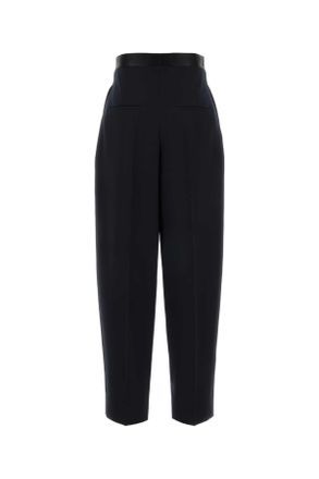 Bottega Veneta 857717v6dh0 4071 Midnightblue Exterior: Wool Pantaloni Trousers