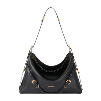 Givenchy Medium Voyou Bag - female - Givenchy - Shoulder Bags - Black - ONE SIZE - Bags