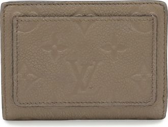 Louis Vuitton Tourterelle Monogram Empreinte Wallet (Bi-Fold) (Pre-Owned)