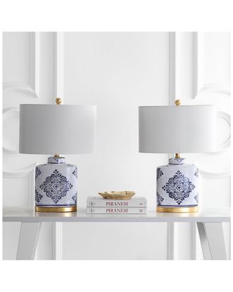 Safavieh Kamdyn Set Of 2 Table Lamps