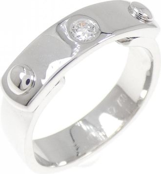 Herm&egrave;s White Gold (18K) Band Ring (Pre-Owned)