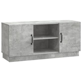 vidaXL Mueble De Tv Gris Hormig&oacute;n 102 X 34,5 X 47 Cm Vidaxl