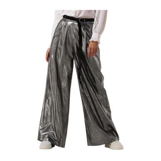 Moliin Moliin, Broeken, Dames, Grijs, XS, Elegante Zwarte Broek Urenna