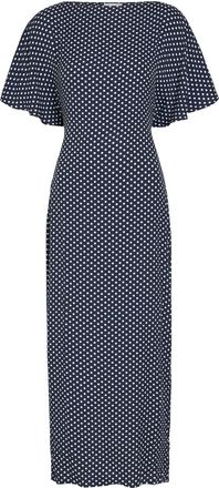 Reformation Maeva Polka-dot Woven Midi Dress - Black And White - 2 (UK6 / XS)
