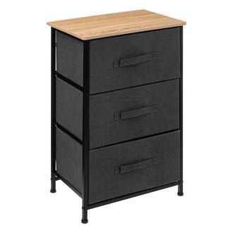 5five Simply Smart Mueble De 3 Cajones Tissa Gris Oscuro - 5five