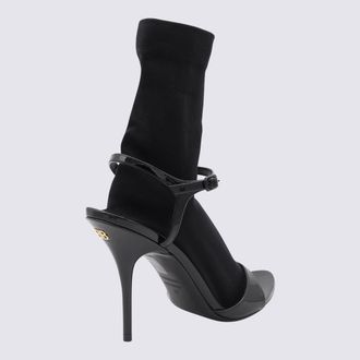 Balenciaga Womens Sandals Black-Black _cover Le Sole El Black/black