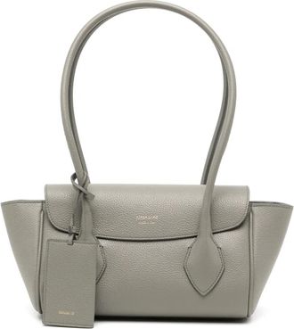Ferragamo Borsa a spalla in pelle - Grigio