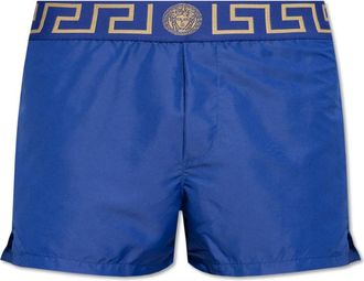 Versace Zwembroek - Heren - Strandmode - Blauw - S - Polyester - Badmode