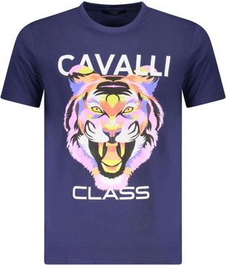 Cavalli Uomo, Top, Blu, 2Xl, new