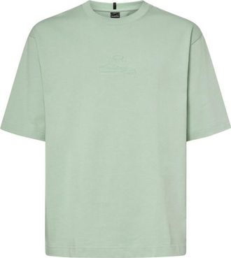 Oakley MTN Ridge Embroidered Tee T-Shirt f&uuml;r Herren | gr&uuml;n
