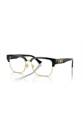 Versace 55mm Square optical glasses in Black at Nordstrom
