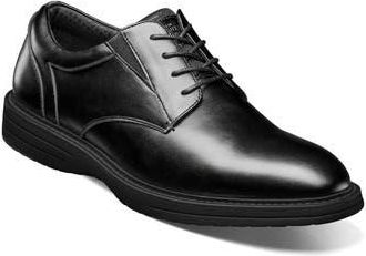 Nunn Bush Gates Plain Toe Derby - Wide Width Available in Black at Nordstrom Rack, Size 10.5