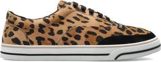 Dolce & Gabbana Zeil-sneakers - Heren - Sneakers - Bruin - 44 EU - Leer - Schoenen