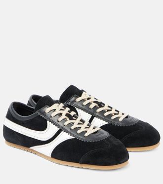 Dries Van Noten Leather and suede sneakers