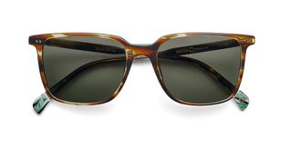 Etnia Barcelona Calonge II Sun Polarized HVGR Mens Sunglasses Tortoiseshell Size 55