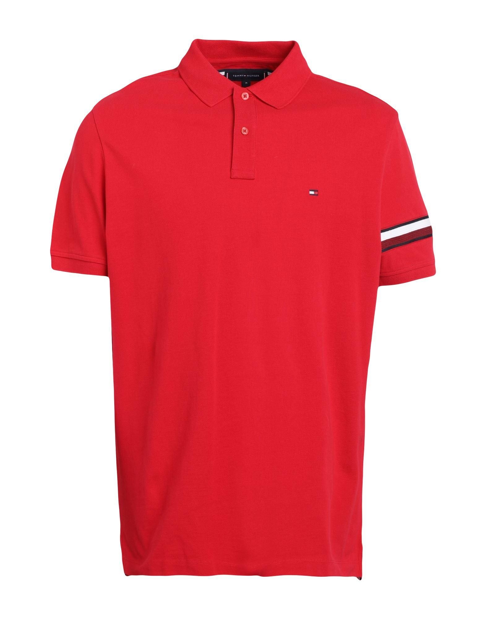 Tommy hilfiger red blouse top