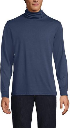 Lands End Super-T Turtleneck in Nightfall Blue at Nordstrom, Size Large