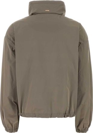 Herno Womens Corta Jacket Gray Polyester