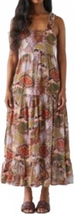 Dex Clothing Womens Paisley Medallion Dress In Multicolor