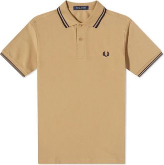 Fred Perry M3600 Polo - Heren - Polos - Beige - M - Katoen - Tops