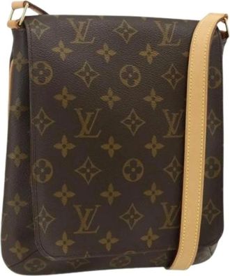 Louis Vuitton Pre-owned Cross Body Bags, female, Brown, Size: ONE SIZE Pre-owned Monogram Canvas Shoulder Bag