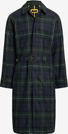 Polo Ralph Lauren Karierter gewachster Twillmantel Balmacaan