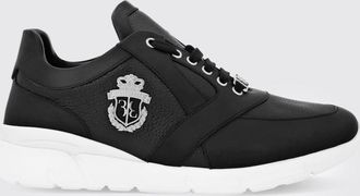 Billionaire Boys Club Sneakers Crest Runner in pelle liscia e a grana con logo metallico