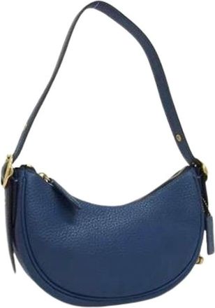 Coach Pre-owned Shoulder Bags, female, Blue, Size: ONE SIZE Pre-owned Shoulder Bag
