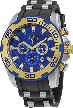 Invicta Pro Diver Chronograph Blue Dial Mens Watch 22339