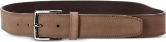 BOSS suede belt - Brown