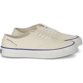Fortela Redondo Canvas Sneakers by Mr. Fliks in White Line Blu at Nordstrom, Size 10.5