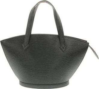 Louis Vuitton Pre-owned Vintage Handbag - Dames - Vintage Handtas - Zwart - ONE Size - Leer - Vintage