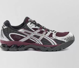 Asics paneled low-top sneakers