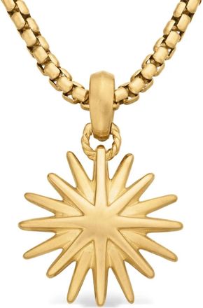 David Yurman Pendente Starburst in oro giallo 18kt (21,5mm)
