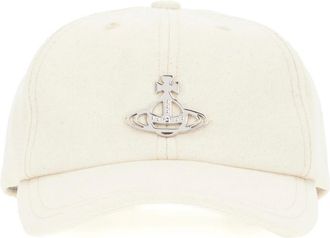 Vivienne Westwood Caps, unisex, Beige, Size: S/M Cappelli