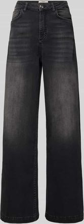 Goldgarn Denim Bootcut Jeans im Modell LUISENPARK in Black, Größe 26