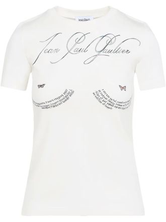 Jean Paul Gaultier graphic-print T-shirt - White
