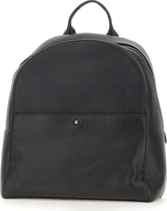 Gianni Chiarini Tassen, Heren, Zwart, ONE Size, Leer, Florence Rugzak
