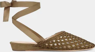 Veronica Beard Malia Satin Mules
