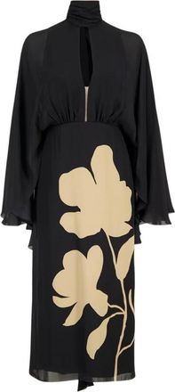 Johanna Ortiz Post Treasured Dress - Dames - Casual kleedjes - Zwart - 2XS - Polyester - Kleedjes