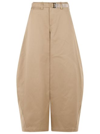 sacai Pantaloni Sacai Chino in cotone beige