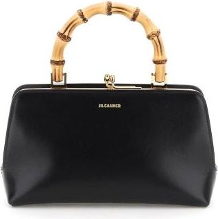 Jil Sander Black Goji Bamboo Mini Bag